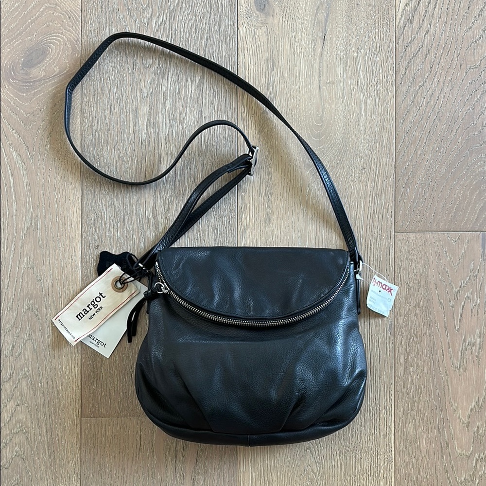 Margot New York NATALIE CB Black Crossbody Bag